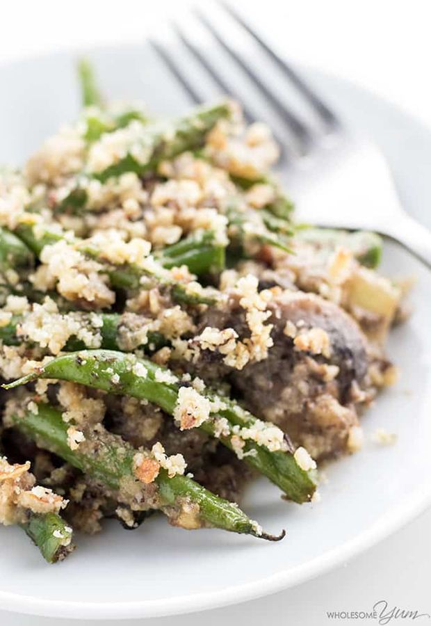 Green Bean Recipes: Low-Carb, Gluten-Free Green Bean Casserole