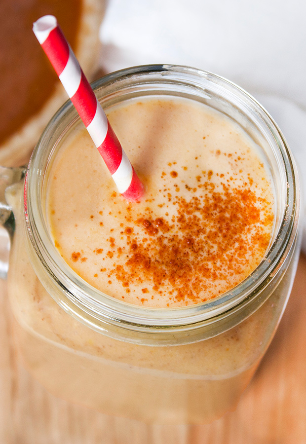 Pumpkin Pie Protein Smoothie