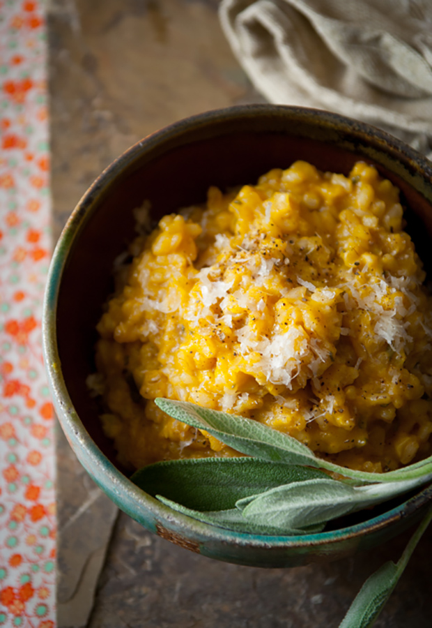 Brown Rice Pumpkin Risotto