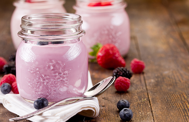 Yogurt With Berries