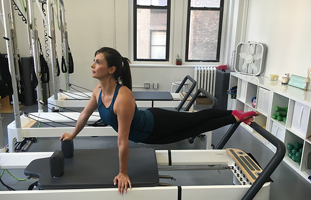 5 Pilates At-Home Exercises Borrowed from the Reformer