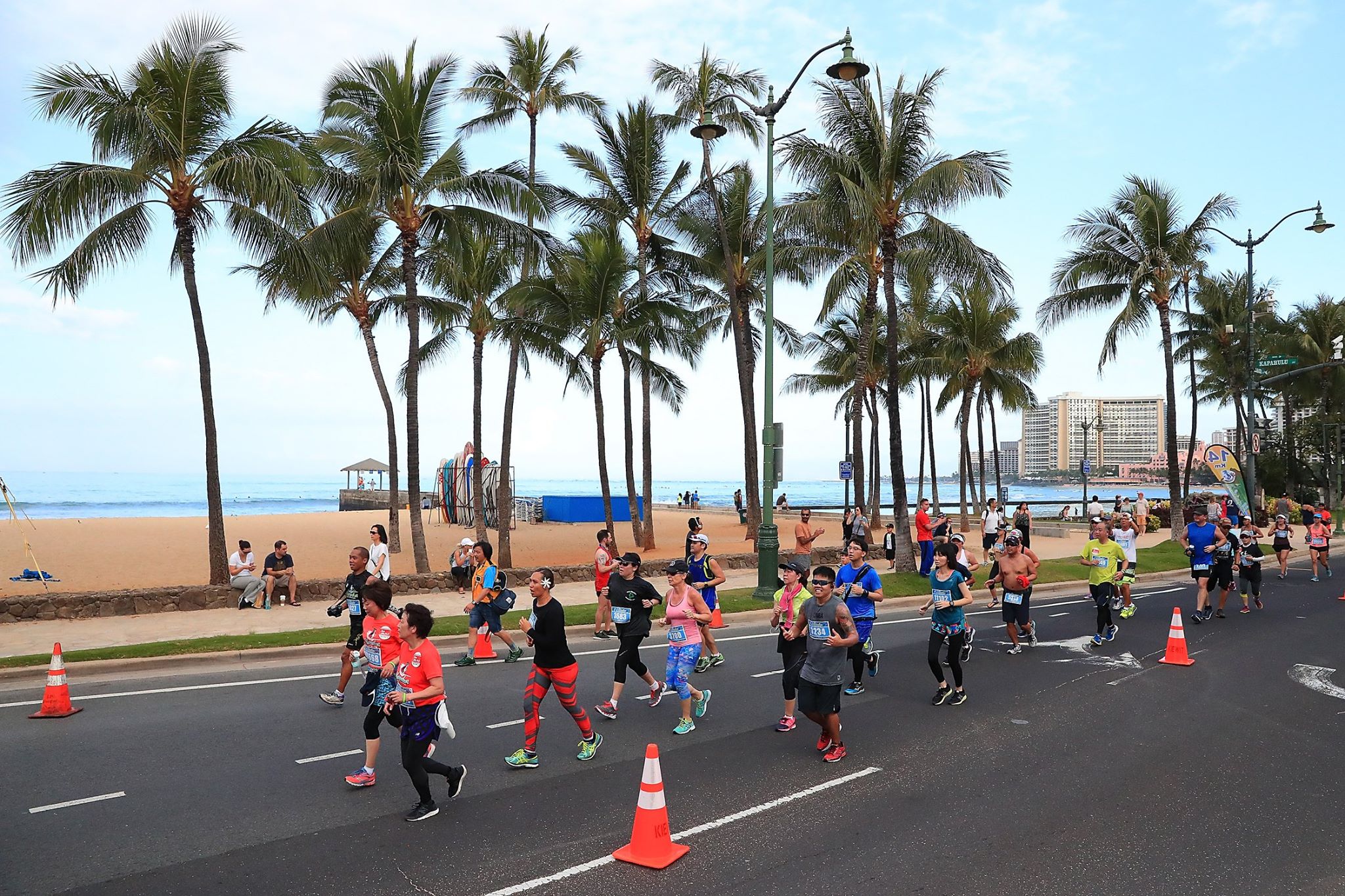 The 50 Best Half Marathons in the U.S. - The Hapalua Half Marathon in Waikiki, Hawaii