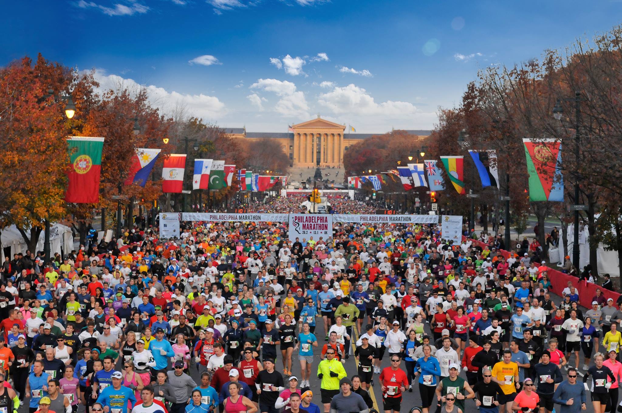 The 50 Best Half-Marathons in the U.S. - Philadelphia Half Marathon in Philadelphia, Pennsylvania