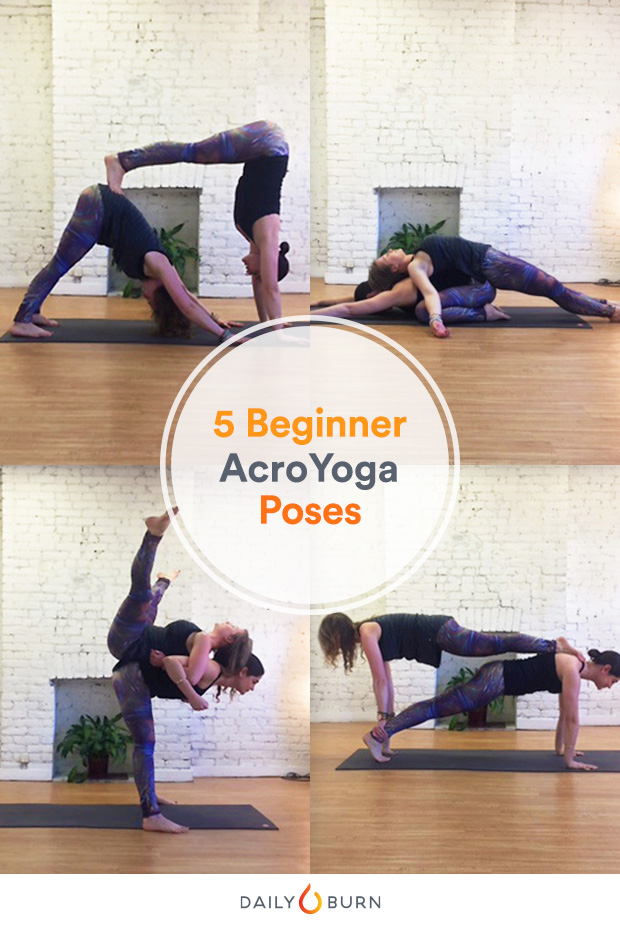 5 Beginner AcroYoga Poses That Are Totally Doable