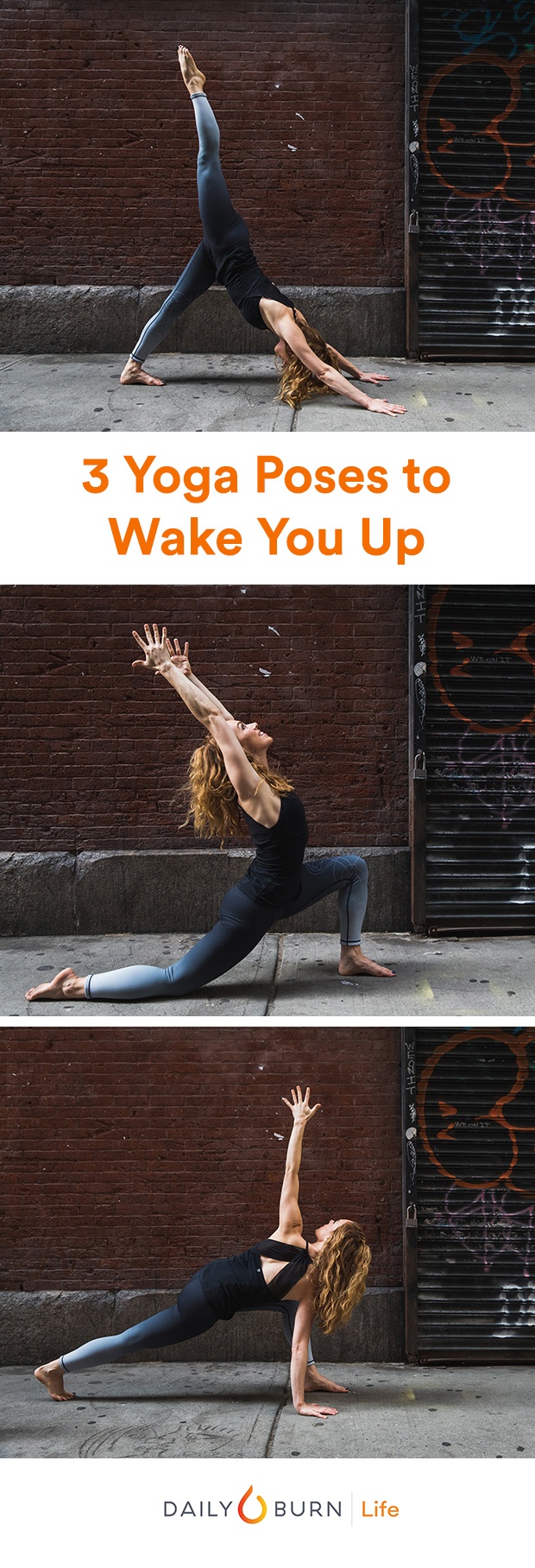 The 3-Pose Yoga Flow to Wake You Up