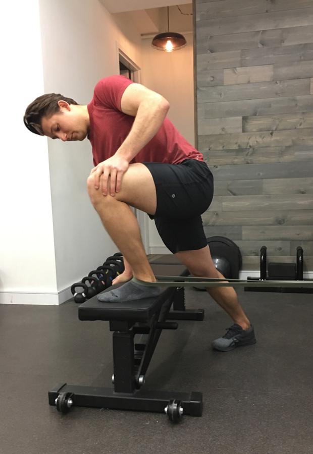 IT Band Stretches: Ankle Dorsiflexion Mobilization