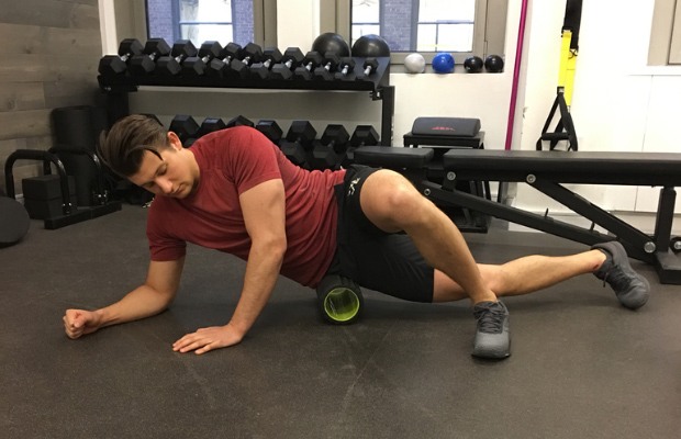 IT Band Stretches: TFL Foam Rolling